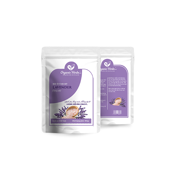 Muối Lavender (Sệt) - Lavender Exfoliating Salt - Paste
